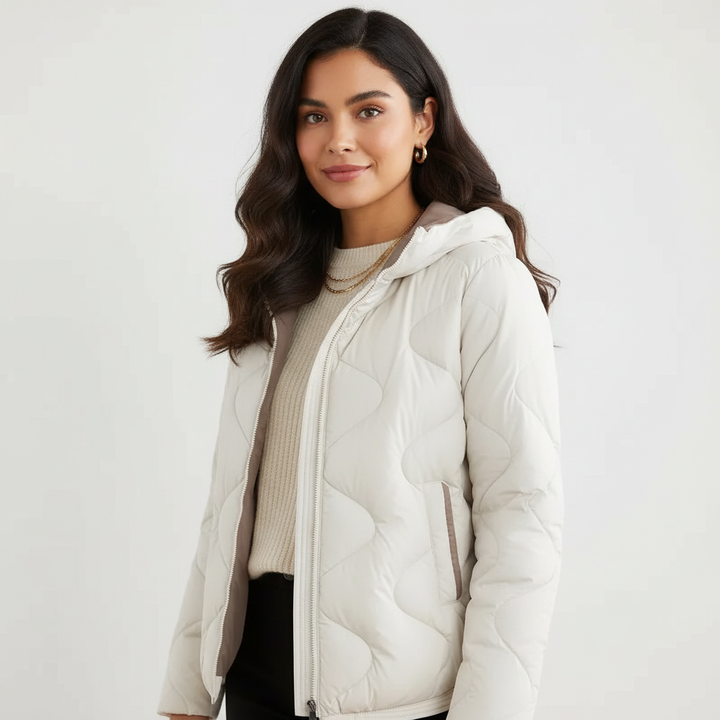 Alyssa | Hooded Puffer Jacket for Women