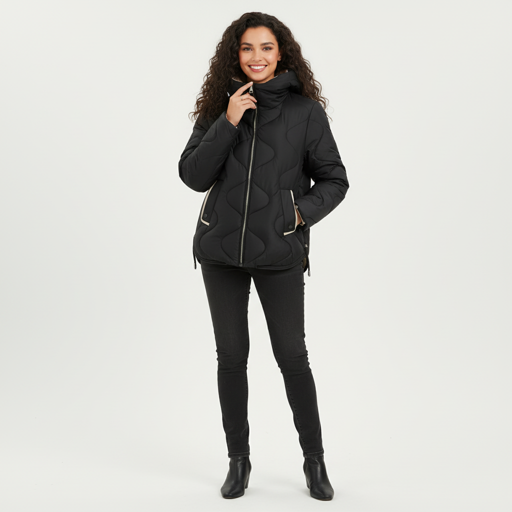 Alyssa | Hooded Puffer Jacket for Women