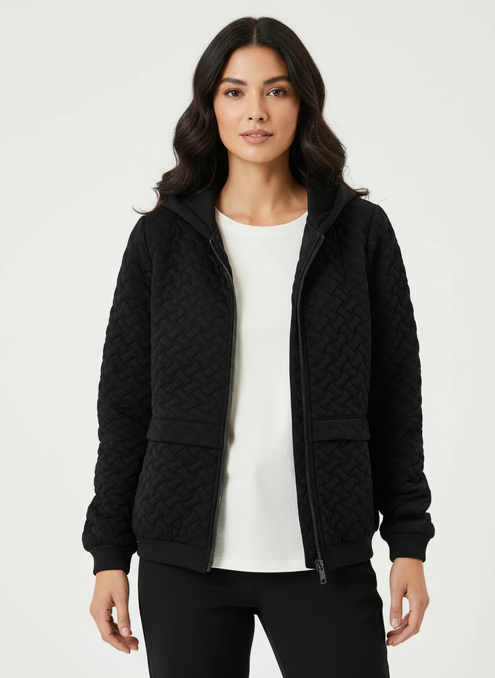 Theodora | Long Quilted Jacket for Women