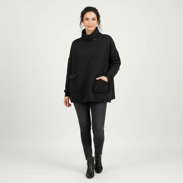 Alexis | Oversized High Neck Sweater for Women