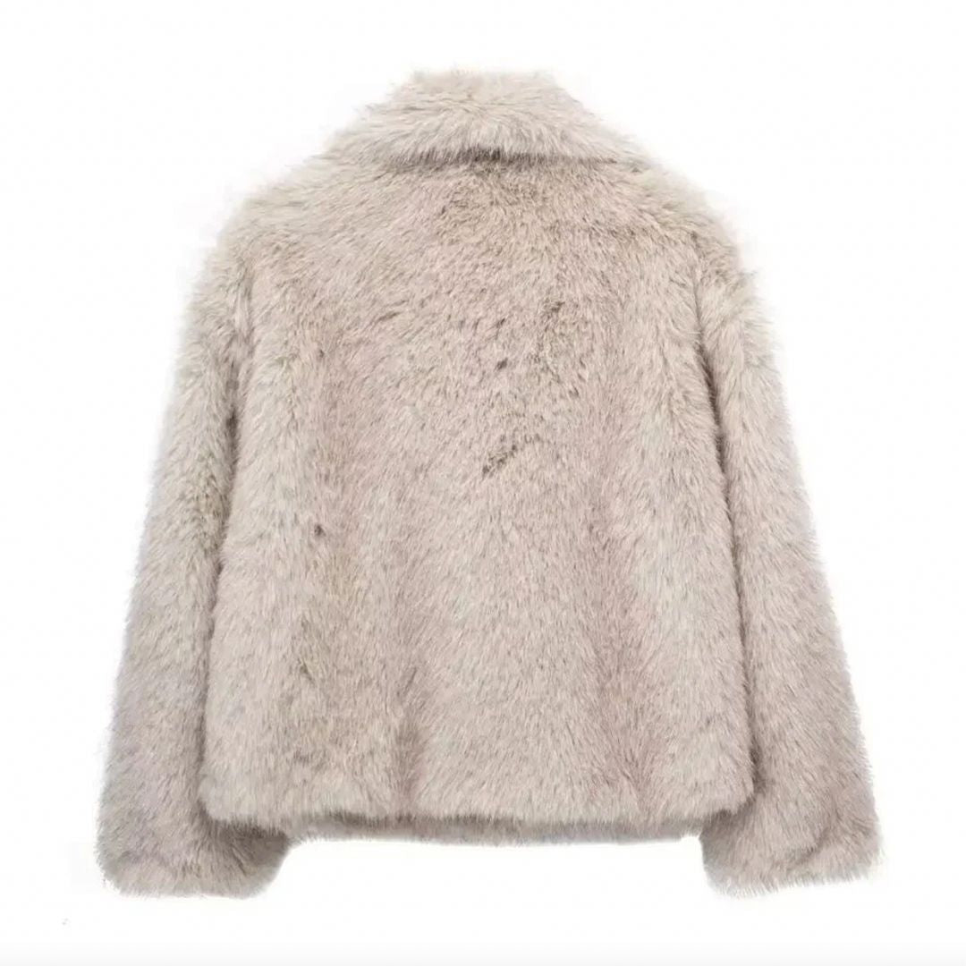 Bianca | Glamorous Faux Fur Coat for Women
