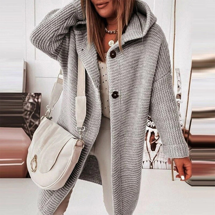 Bella | Hooded Longline Cardigan for Women