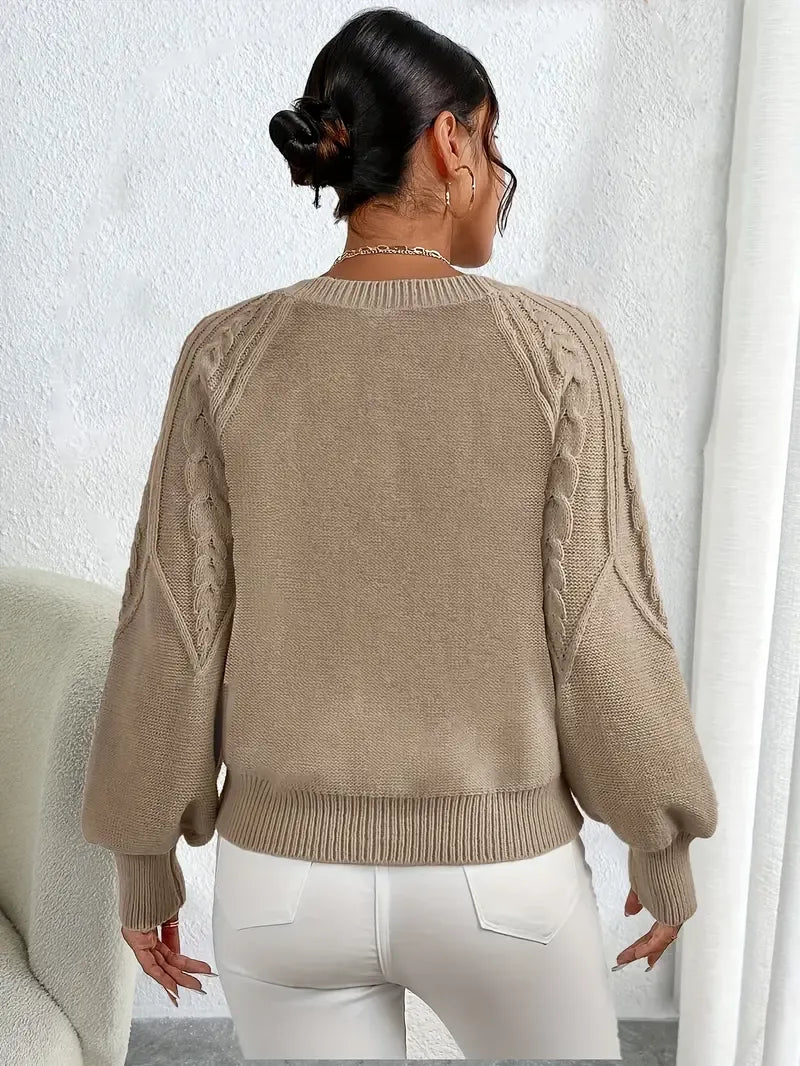 Naomi | Cable Knit Sweater for Women