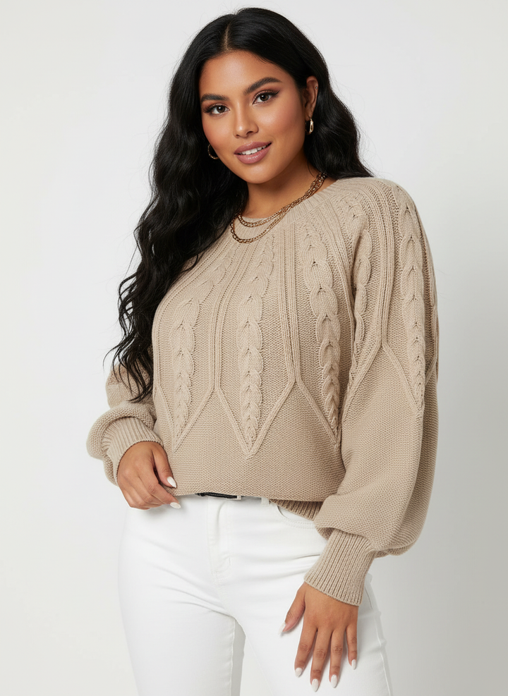 Naomi | Cable Knit Sweater for Women