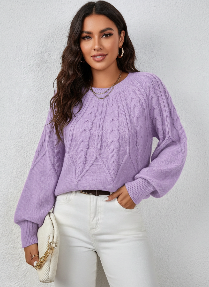 Naomi | Cable Knit Sweater for Women