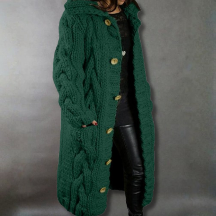 Nova | Oversized Long Knit Cardigan for Women