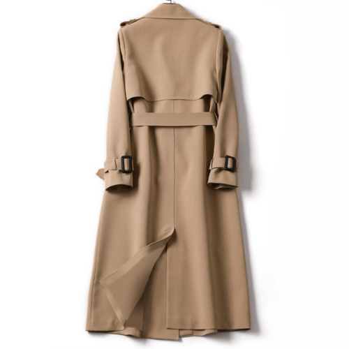 Cecilia | Long Double-Breasted Trench Coat for Women