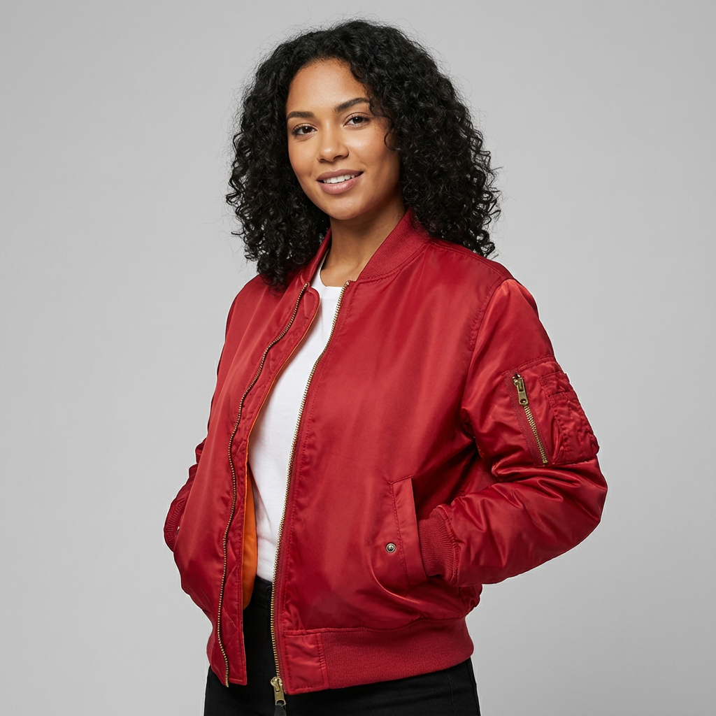 Camilla | Zip-Up Bomber Jacket for Women