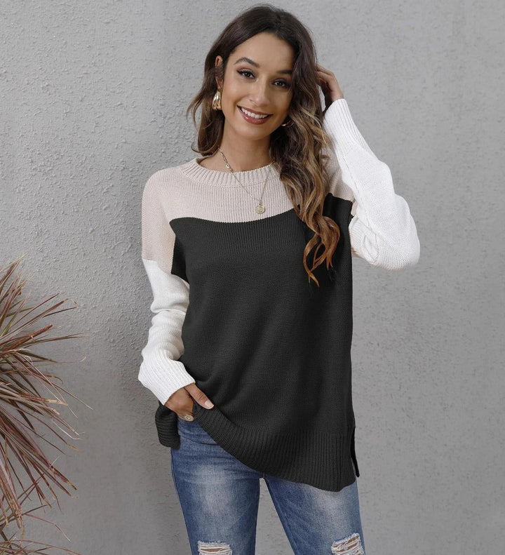 Louisa | Colourblock Sweater for Women