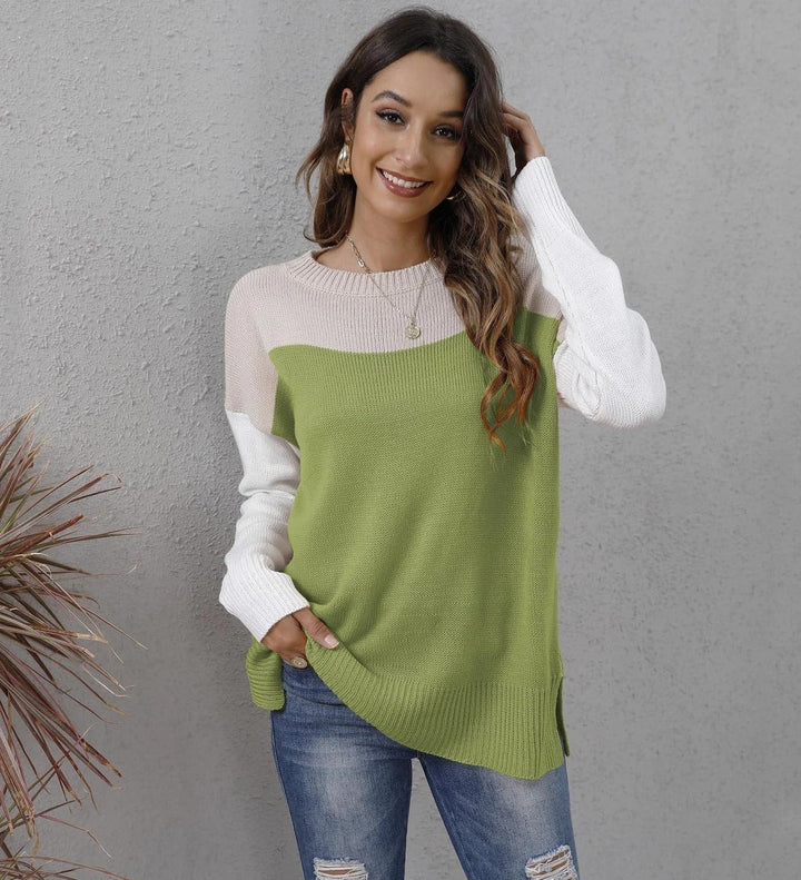 Louisa | Colourblock Sweater for Women