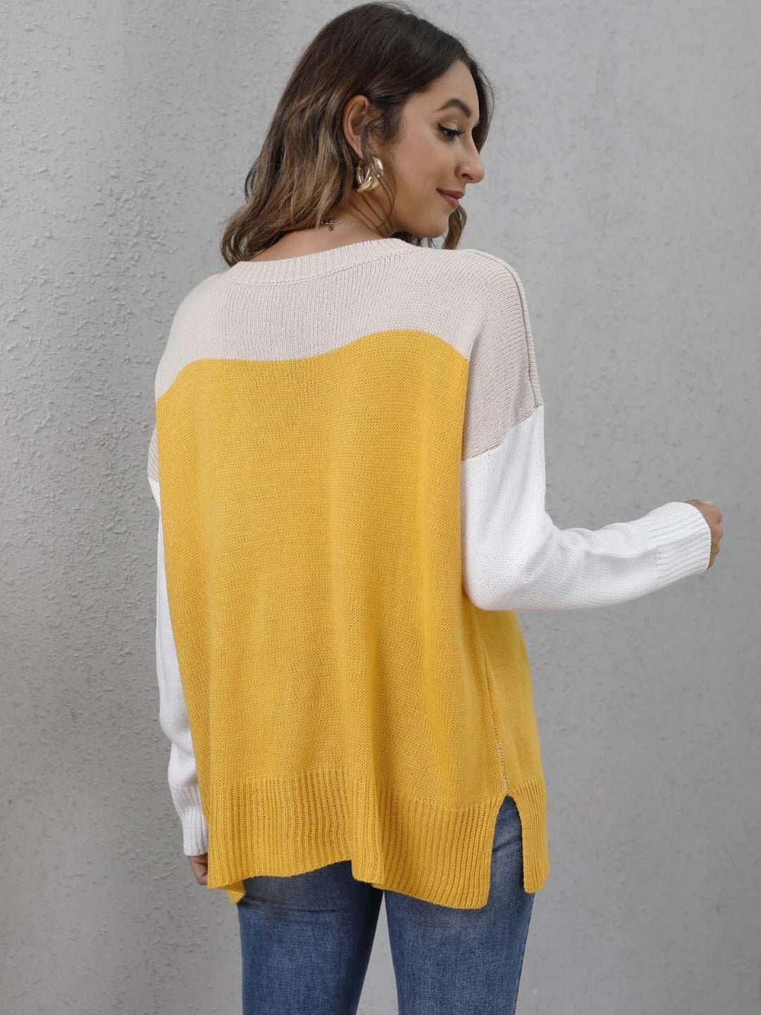 Louisa | Colourblock Sweater for Women
