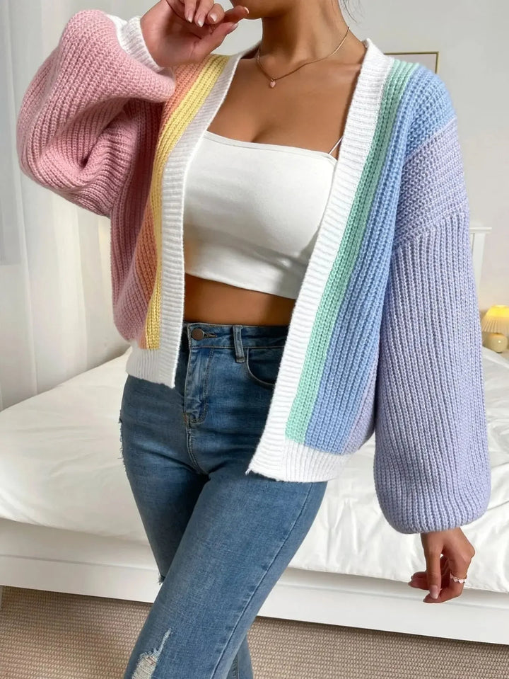 Erin | Colourblock Cardigan for Women