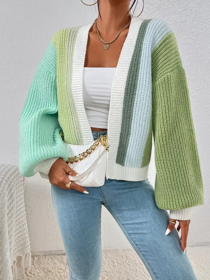 Erin | Colourblock Cardigan for Women