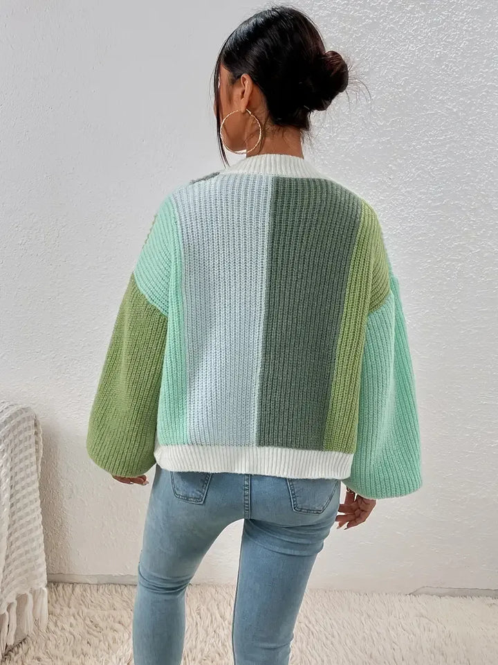 Erin | Colourblock Cardigan for Women