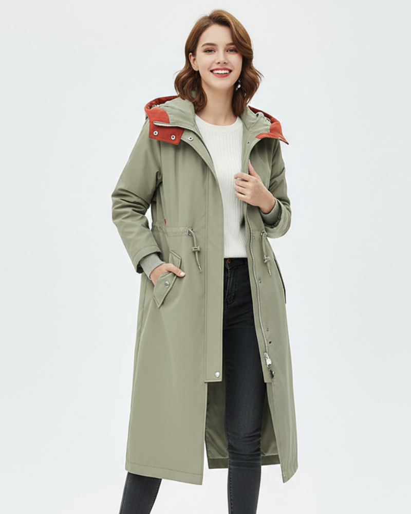 Tamara | Long Trench Coat for Women