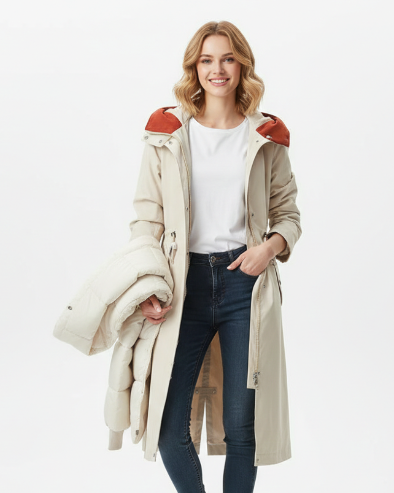 Tamara | Long Trench Coat for Women