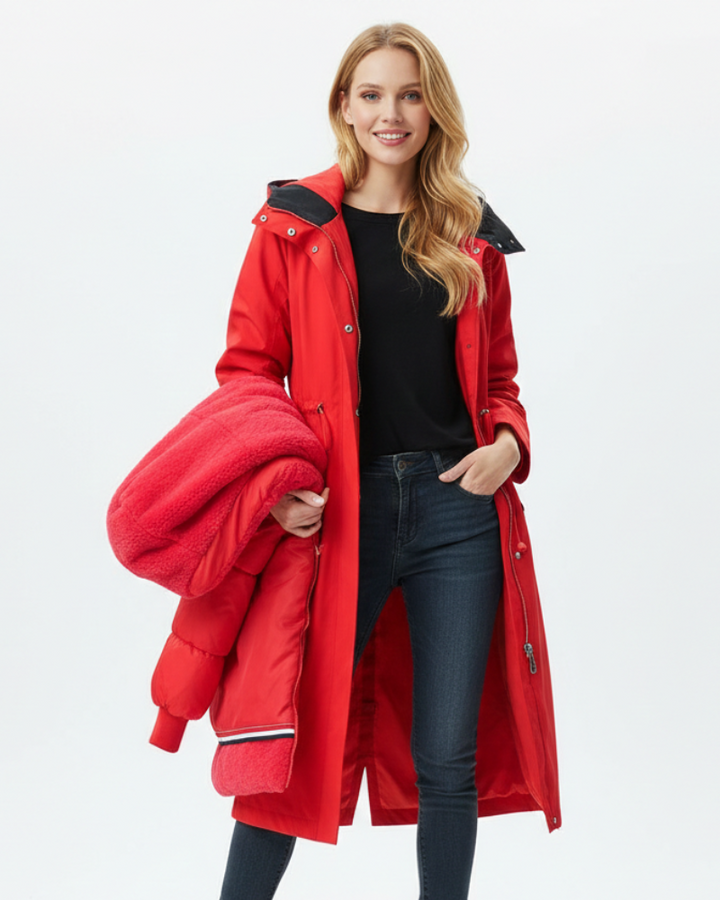 Tamara | Long Trench Coat for Women