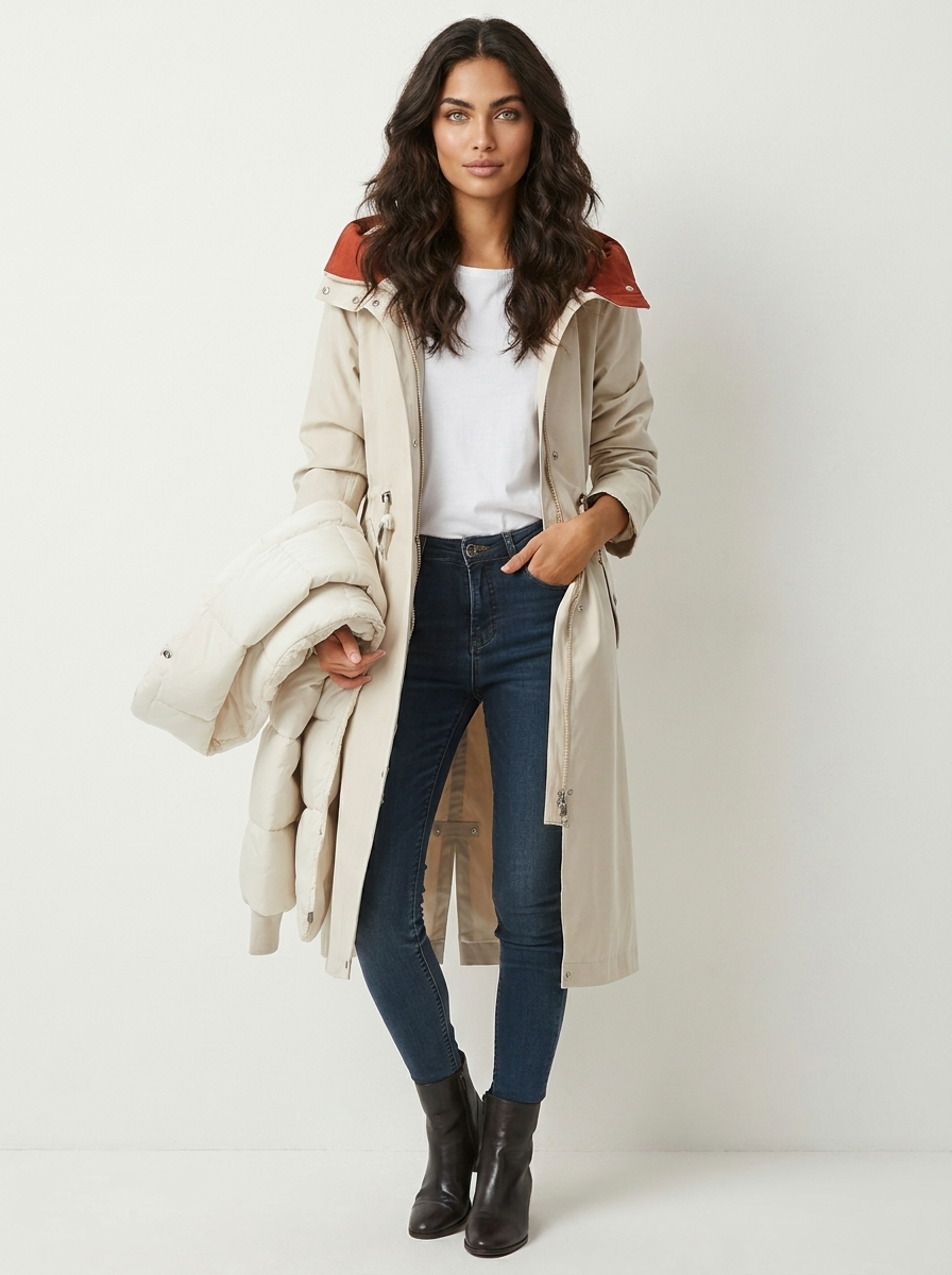 Tamara | Long Trench Coat for Women