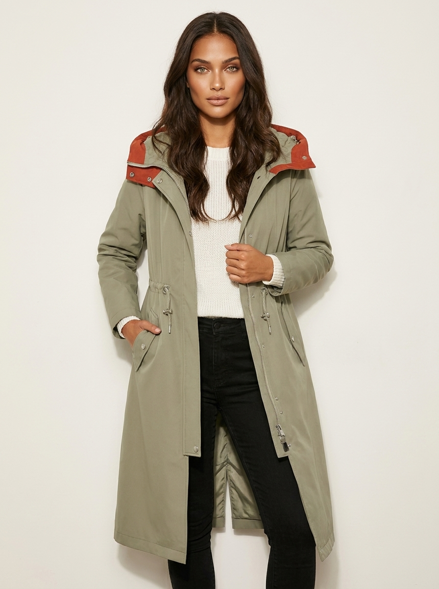 Tamara | Long Trench Coat for Women