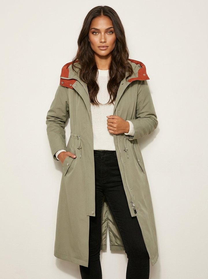 Tamara | Long Trench Coat for Women