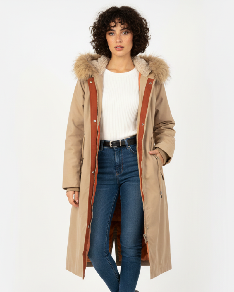Tamara | Long Trench Coat for Women