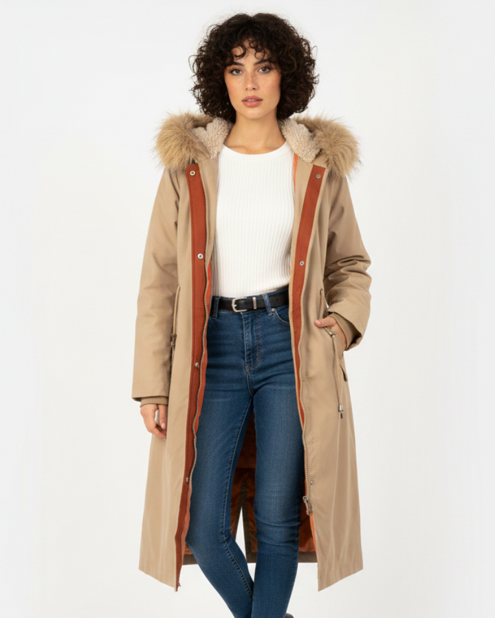 Tamara | Long Trench Coat for Women