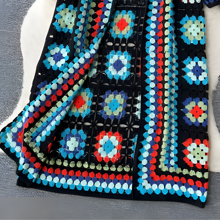 Regina | Crochet Longline Cardigan for Women