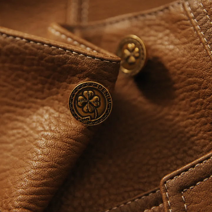 Vanessa | Sleek Leather Jacket for Women