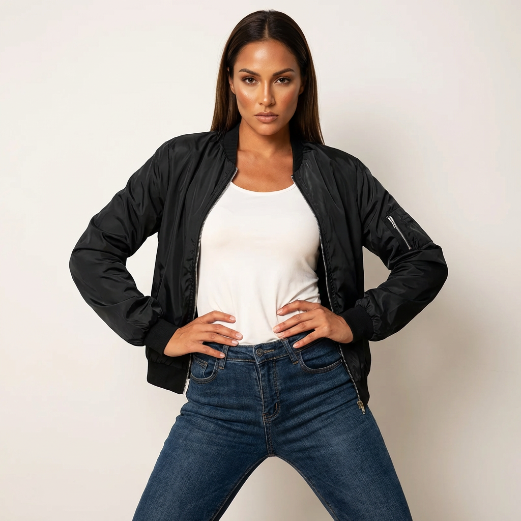 Vera | Zip-Up Bomber Jacket for Women
