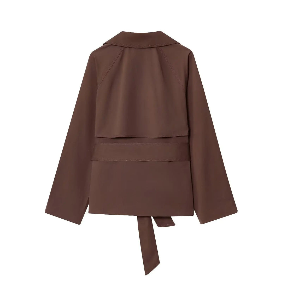 Delaney | Wrap Tie-Waist Jacket for Women
