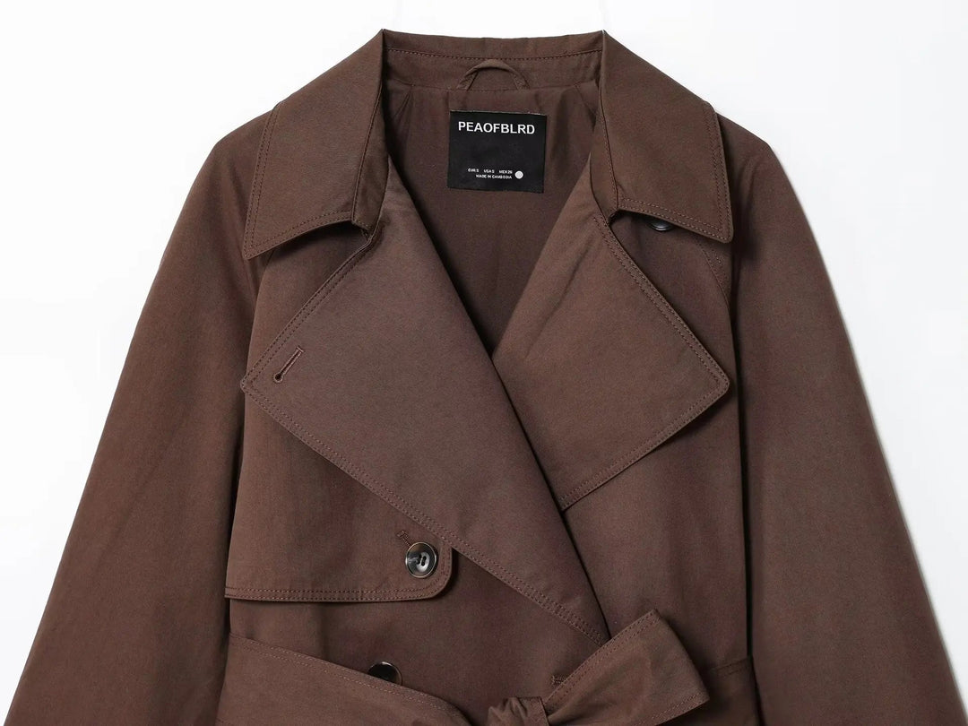 Delaney | Wrap Tie-Waist Jacket for Women