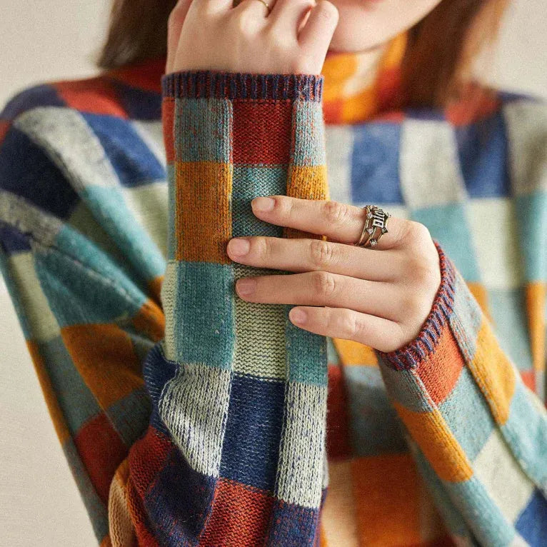 Josephine | Argyle Sweater for Women