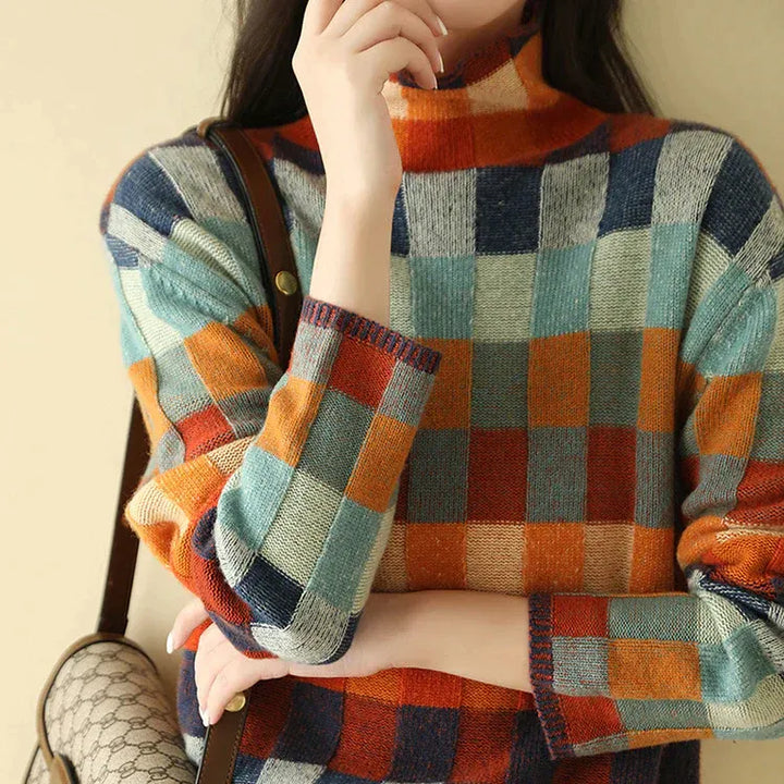 Josephine | Argyle Sweater for Women