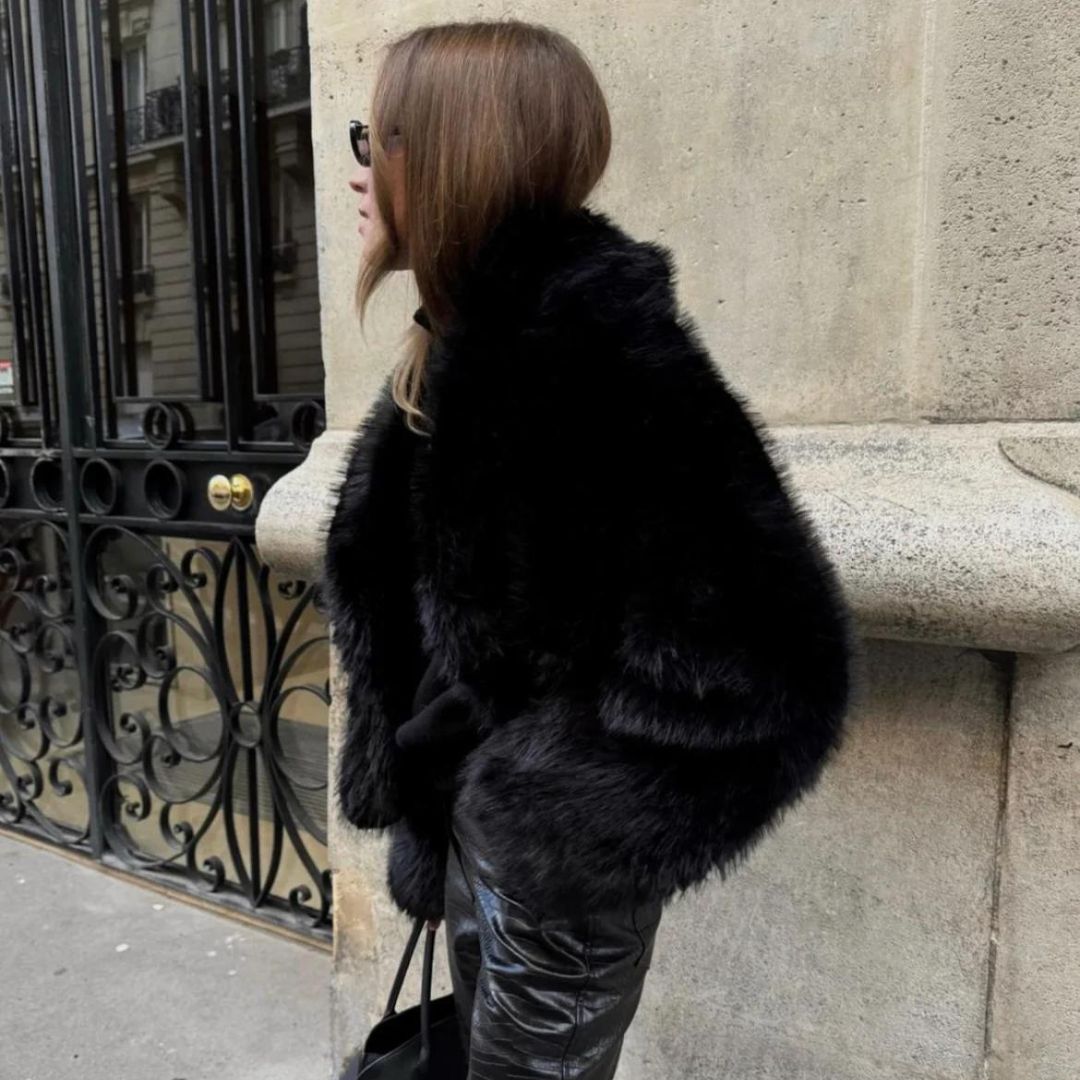 Bianca | Glamorous Faux Fur Coat for Women