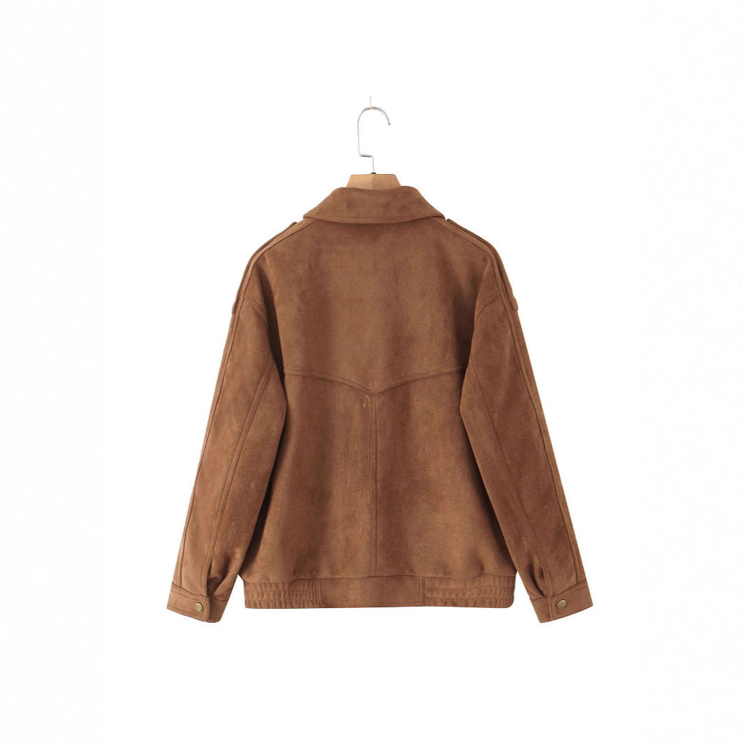 Mila | Suede Jacket for Women