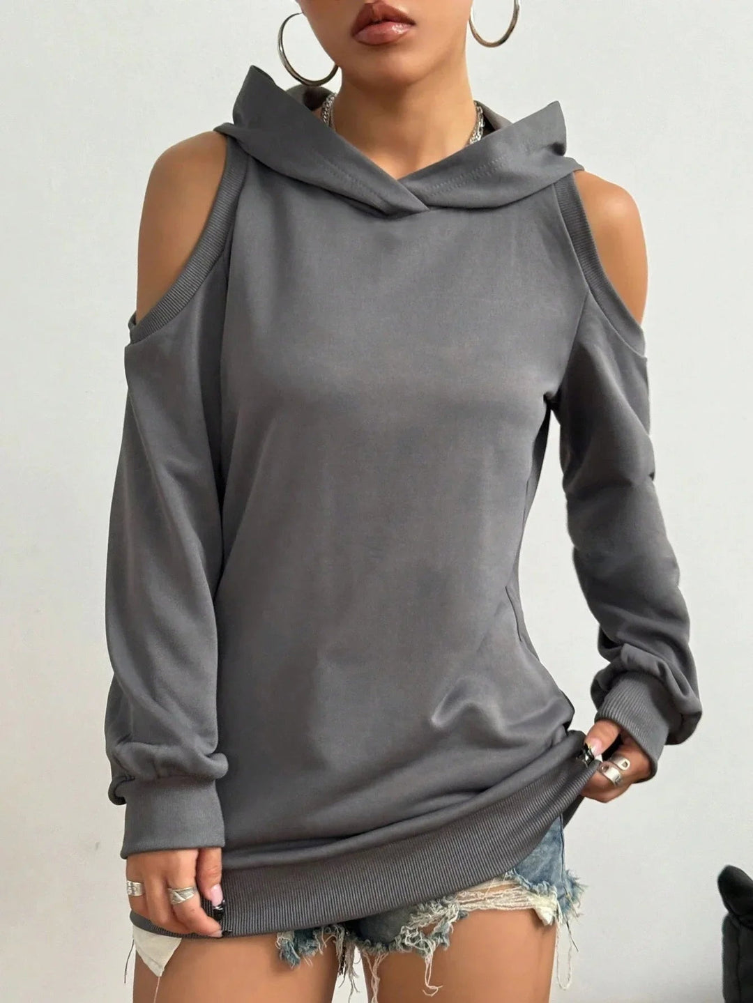 Brooke | Off-Shoulder Hoodie for Women