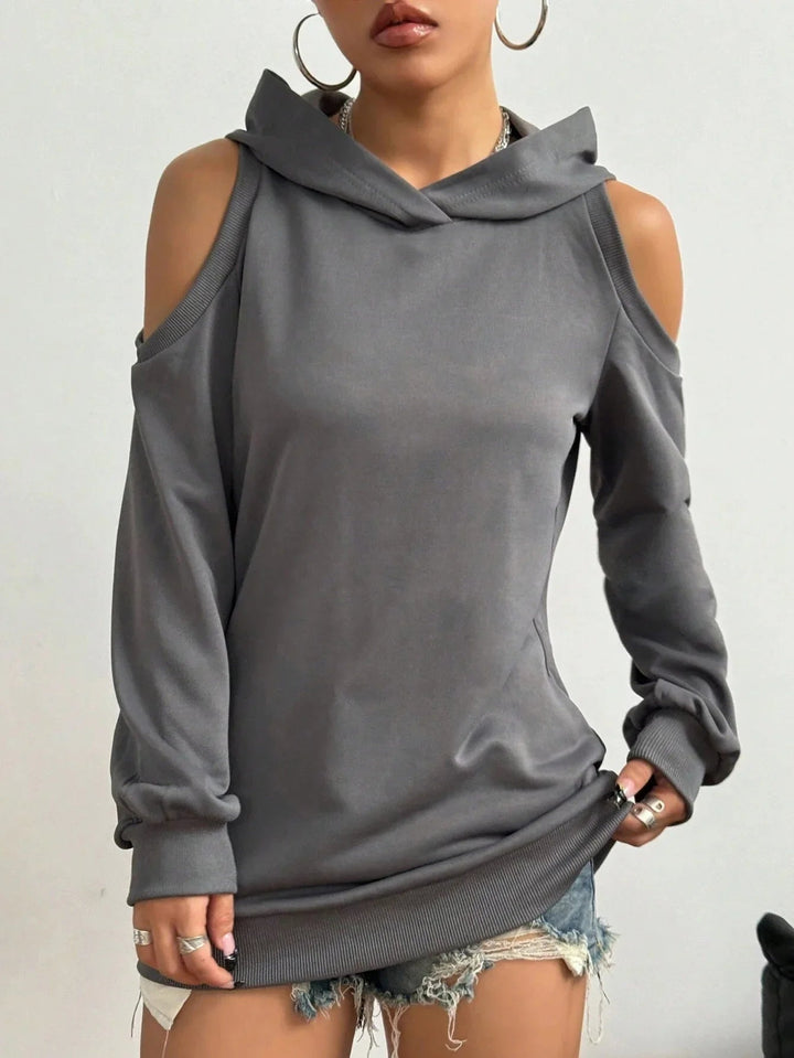 Brooke | Off-Shoulder Hoodie for Women