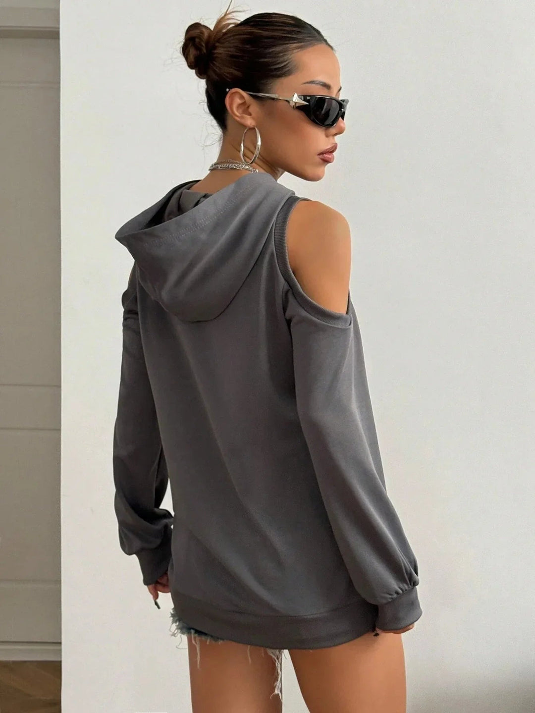 Brooke | Off-Shoulder Hoodie for Women