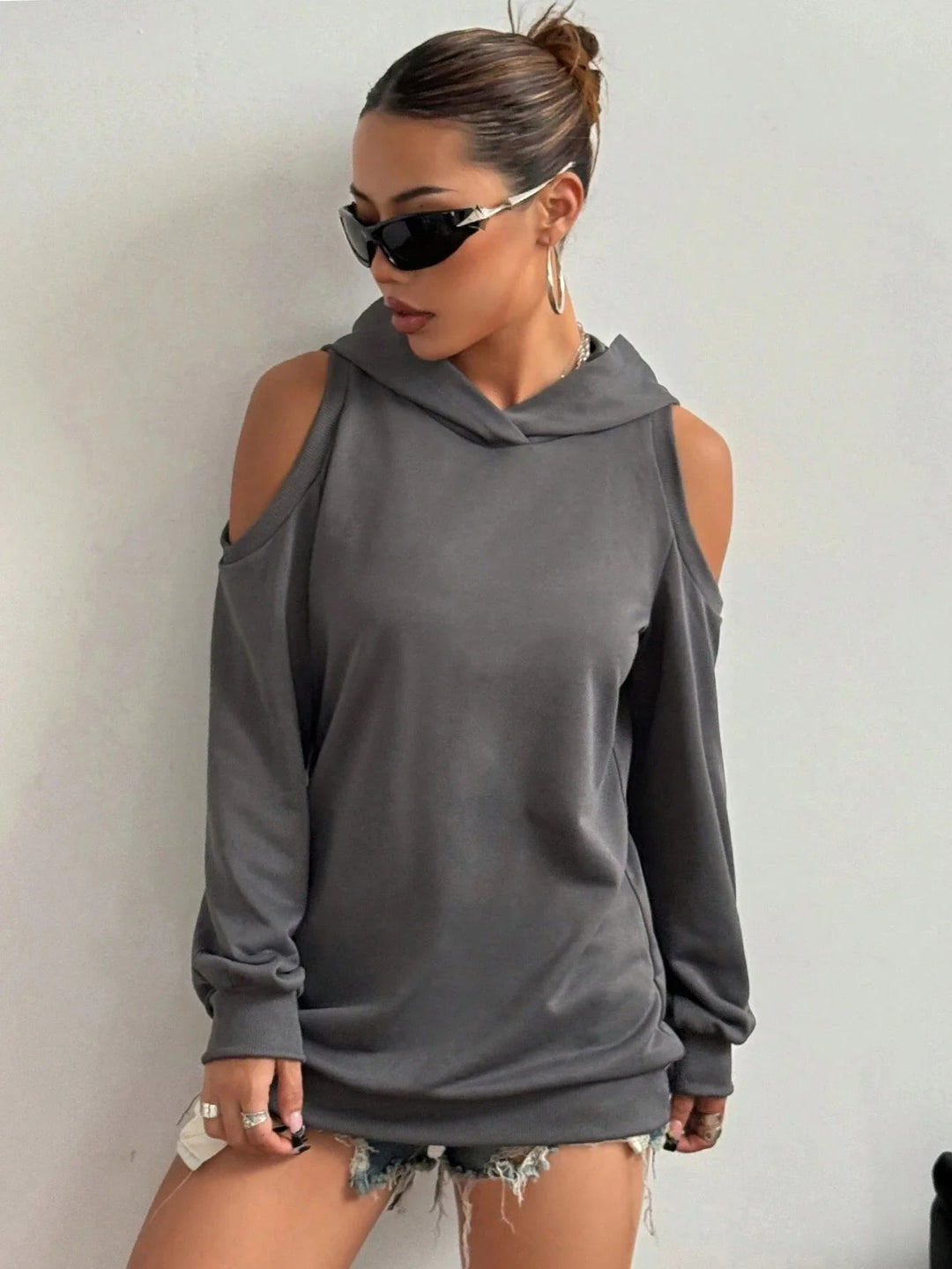 Brooke | Off-Shoulder Hoodie for Women