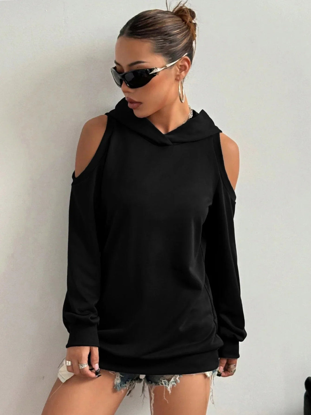 Brooke | Off-Shoulder Hoodie for Women