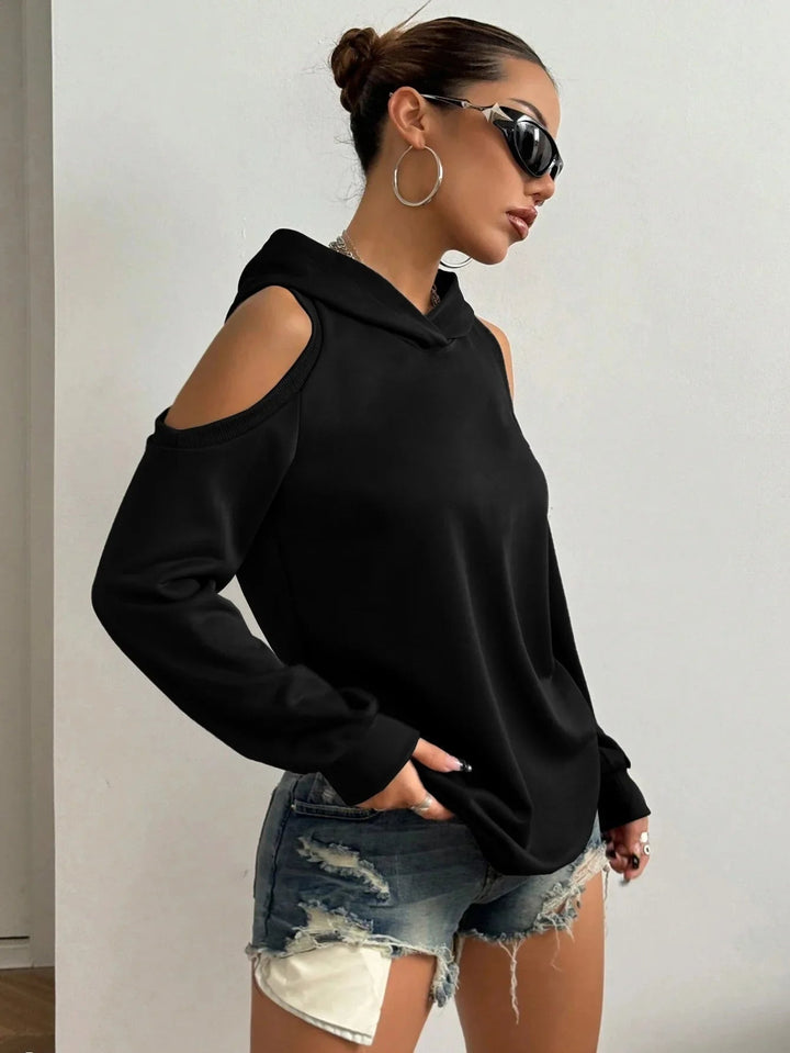 Brooke | Off-Shoulder Hoodie for Women