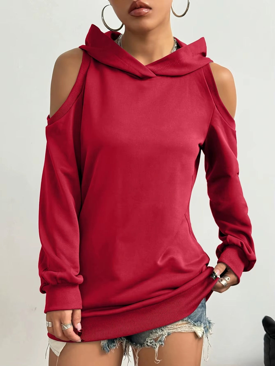 Brooke | Off-Shoulder Hoodie for Women