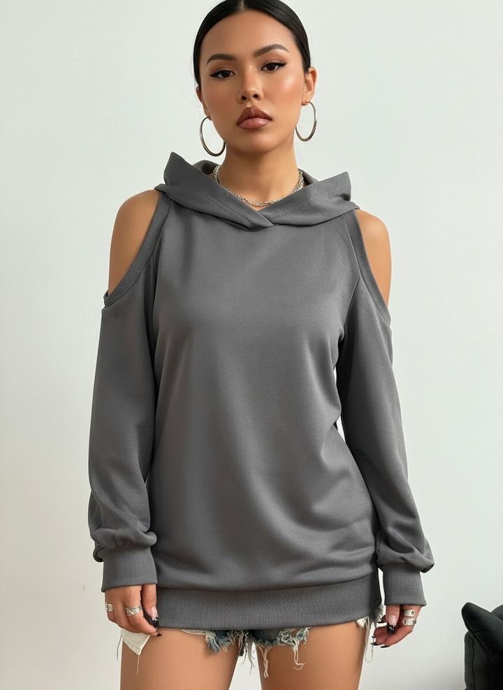 Brooke | Off-Shoulder Hoodie for Women