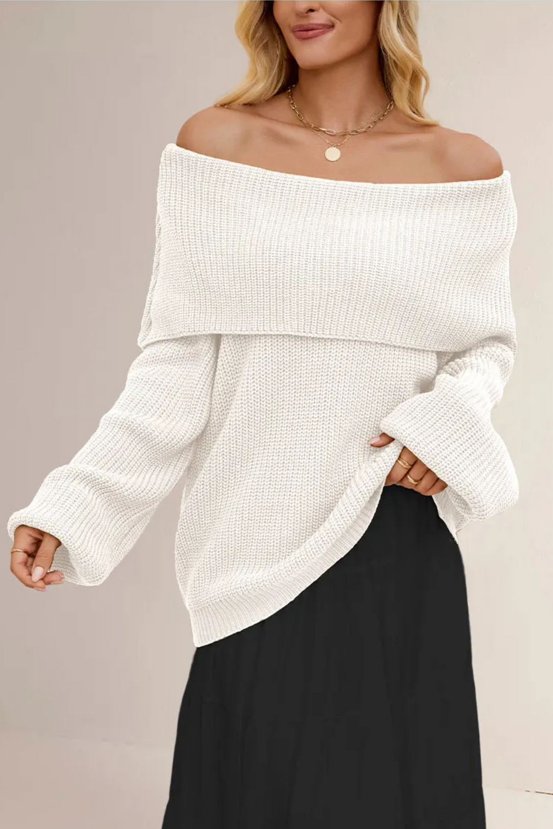 Esme | Off-Shoulder Sweater for Women