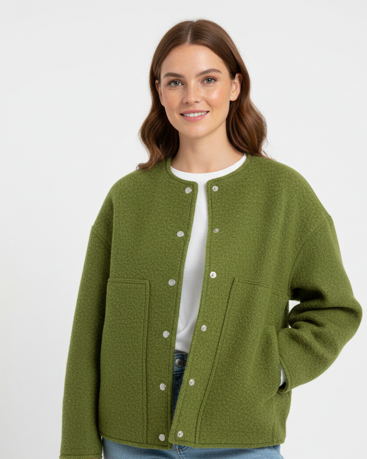 Serena | Oversized Bomber Jacket for Women