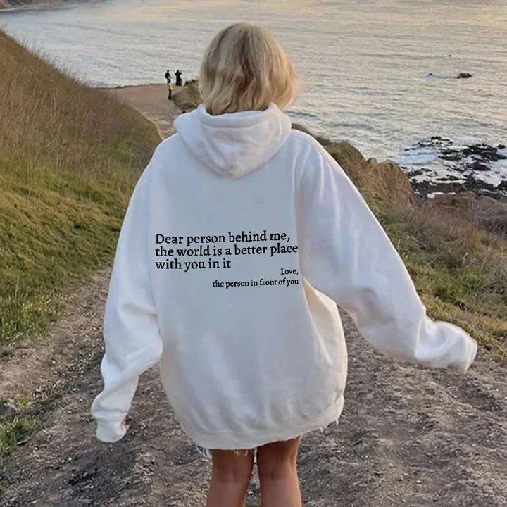 Anna | Oversized Graphic Hoodie for Women
