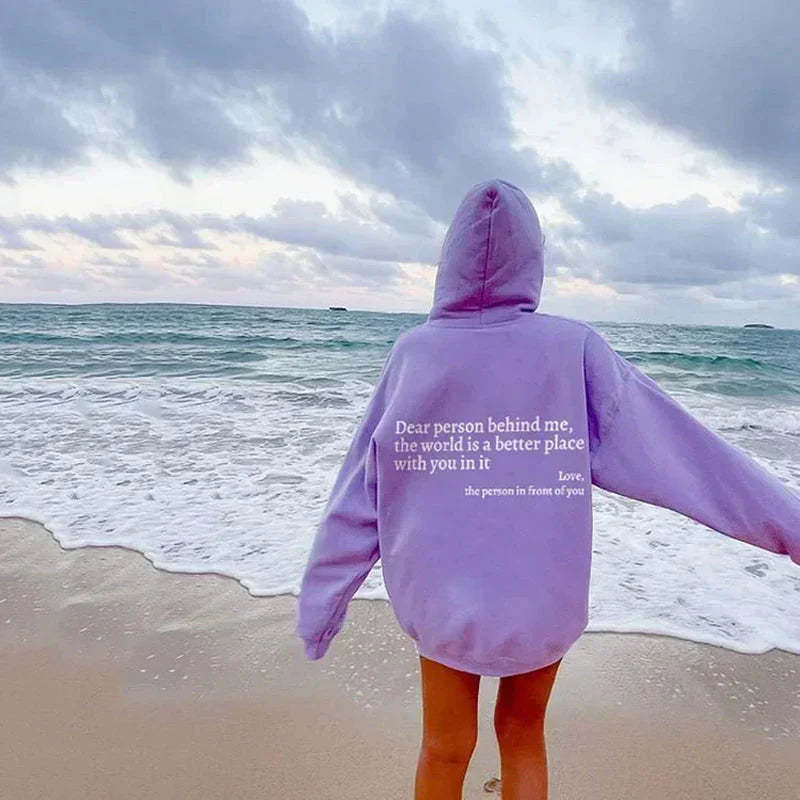 Anna | Oversized Graphic Hoodie for Women
