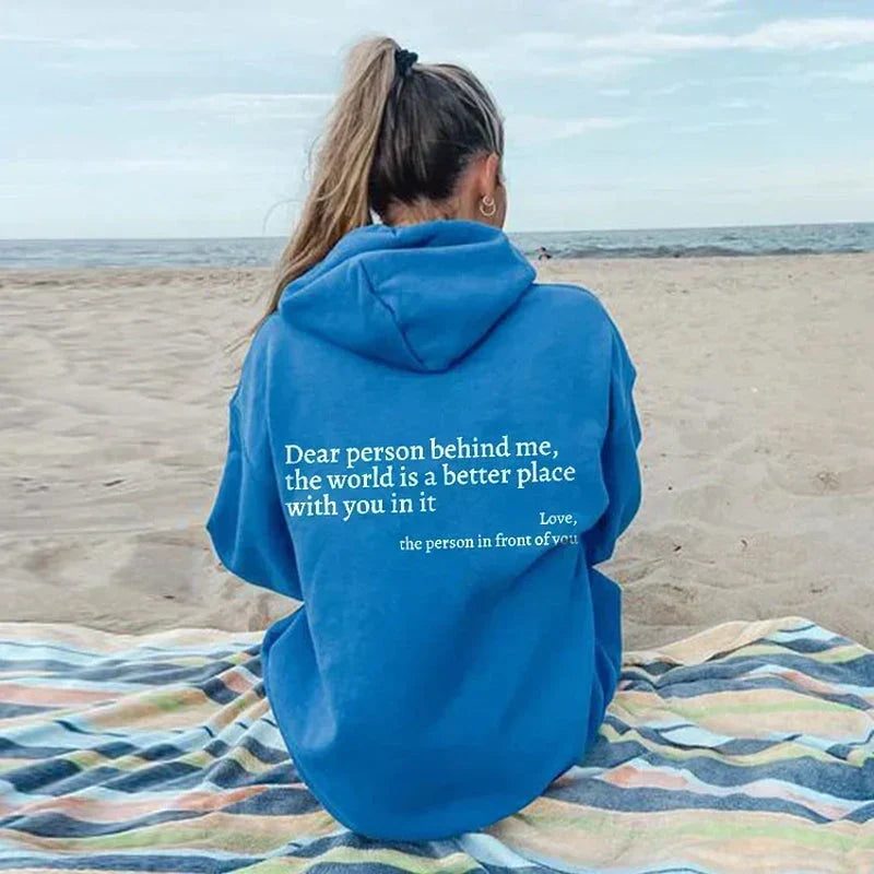 Anna | Oversized Graphic Hoodie for Women