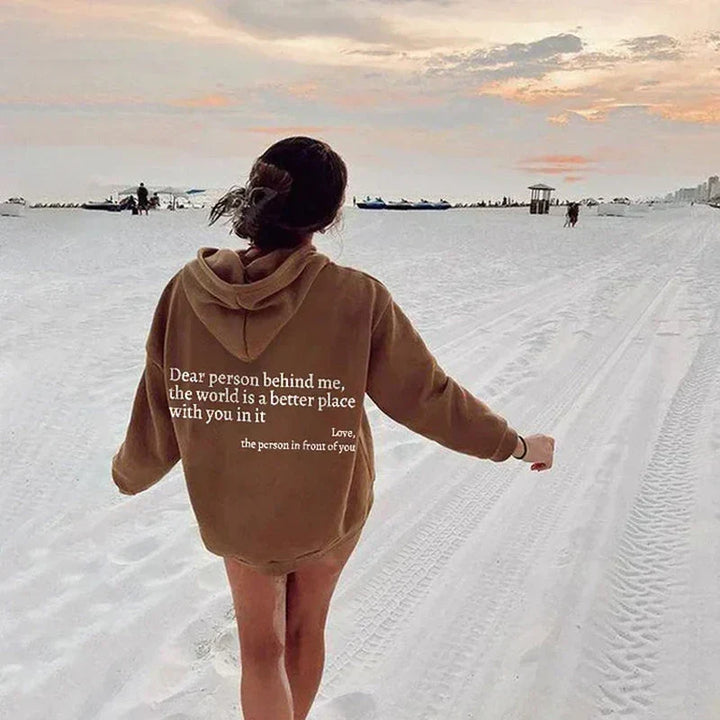 Anna | Oversized Graphic Hoodie for Women
