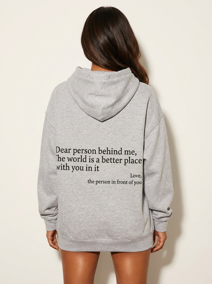 Anna | Oversized Graphic Hoodie for Women